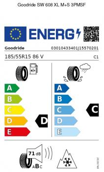 Preview: GOODRIDE SW608 185/55 R15 86V XL Winterreifen 4er Set