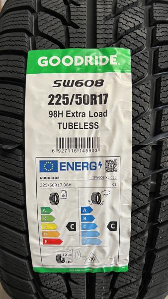 GOODRIDE SW608 225/50 R17 98H XL Winterreifen 4er Set