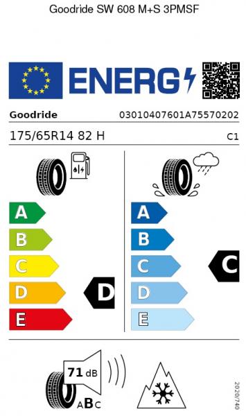 GOODRIDE SW608 175/65 R14 82H Winterreifen 4er Set