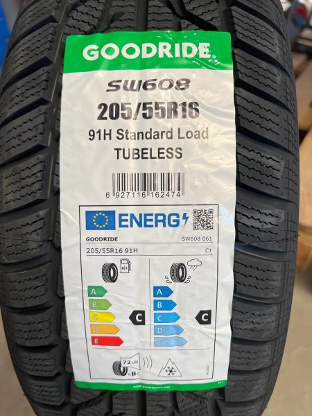 GOODRIDE SW608 205/55 R16 91H Winterreifen 4er Set