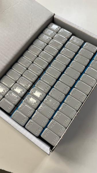 6kg Klebegewichte Auswuchtgewichte für Alufelgen 100 Riegel 12x 5g silber